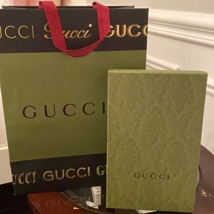 Gucci gift bag and Box